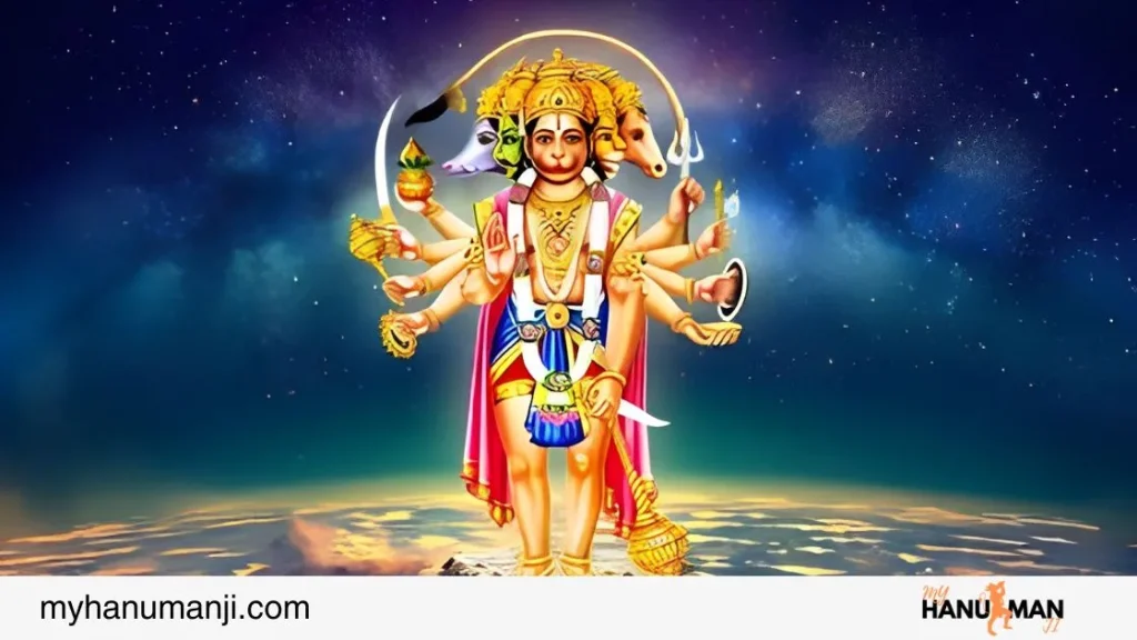 image showing the connection to hanuman