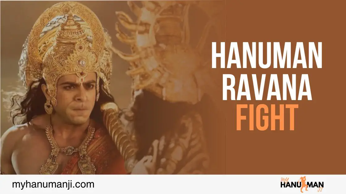 hanuman fighting ravana