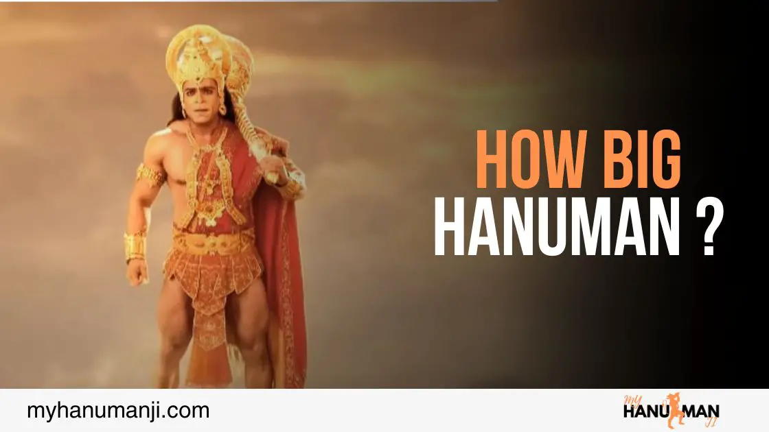 how big hanuman