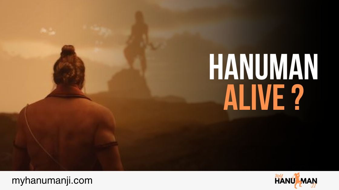 showing hanuman alive or not