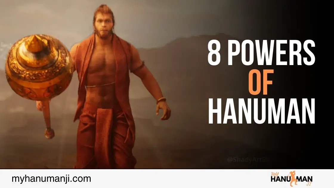 SHOWING THE POWR OF HANUMAN