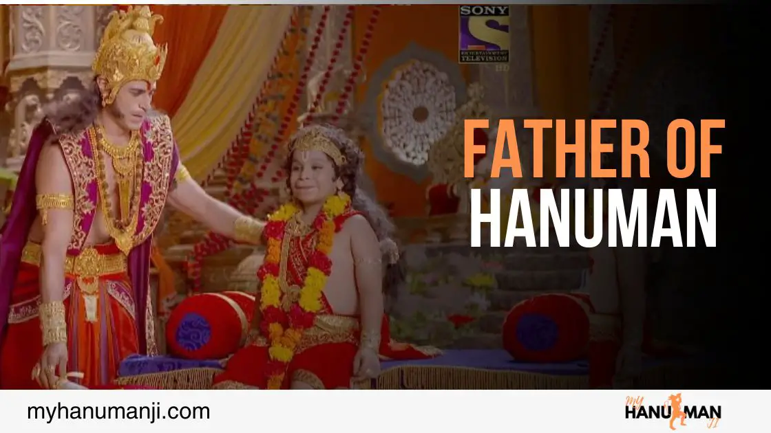 showing hanuman father